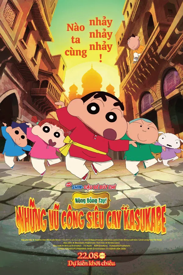 Shin - Cậu Bé Bút Chì 33: Nóng Bỏng Tay! Những Vũ Công Siêu Cay Kasukabe